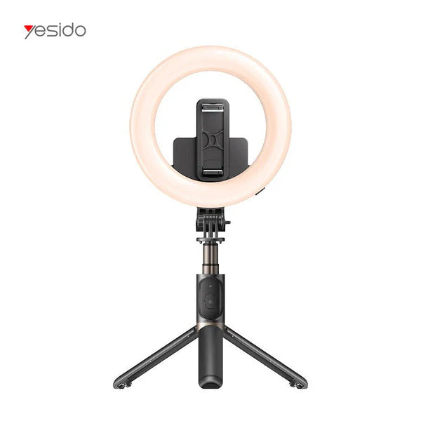 YESIDO SELFIE STICK WIRELESS RING LIGHT SELFIE STICK SF12 YESIDO SELFIE STICK WIRELESS RING LIGHT SELFIE STICK SF12